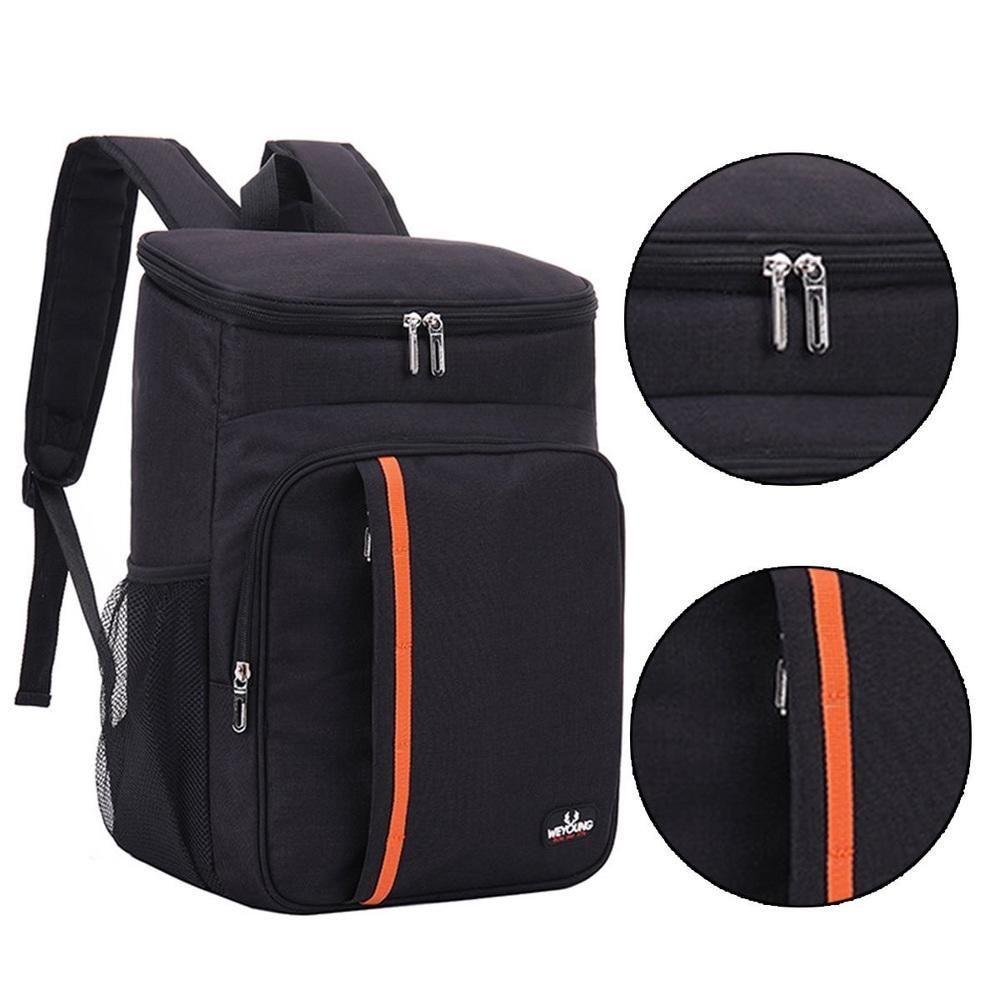 Mochila Termica Bolsa Cooler Grande Freezer Sacola 18 Litros Caixa Vinho Cerveja Impermeavel Praia Camping Esportes Tril - 6