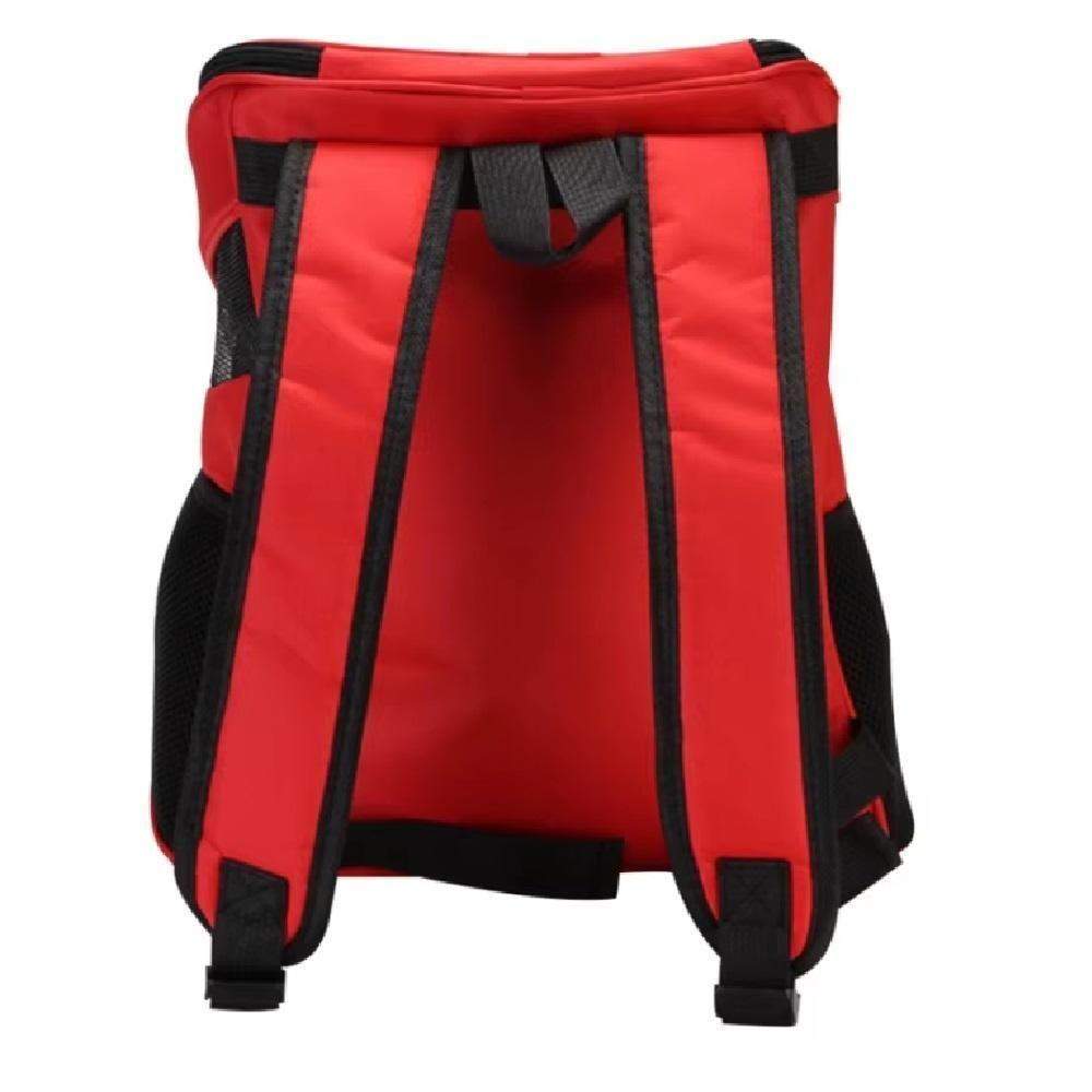 Mochila Caes Gatos Bolsa De Transporte Passeio Pet Dog Bag Viagem Canguru Cachorros Petshop Com Bolsos Laterais - 7