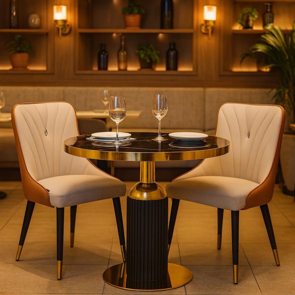 Mesa De Jantar Redonda Imperial 70cm - Preto - 5