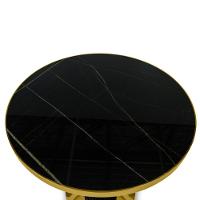 Mesa De Jantar Redonda Imperial 70cm - Preto