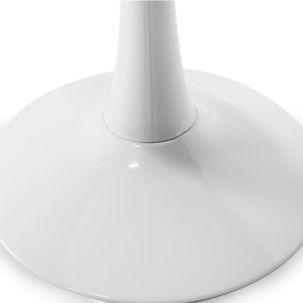 Mesa De Jantar Redonda Majestic 70cm - Branco - 5