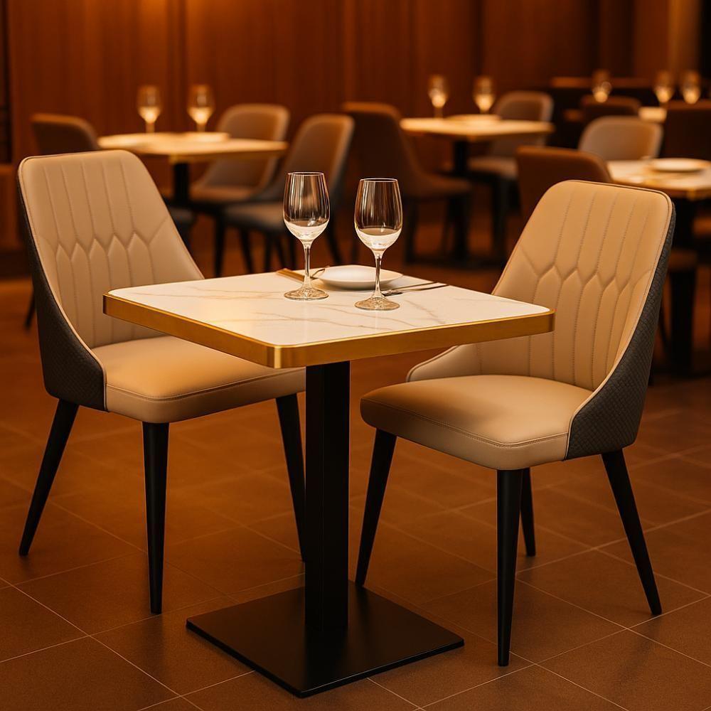 Mesa De Jantar Quadrada Venezia 70x70 - Branco - 2