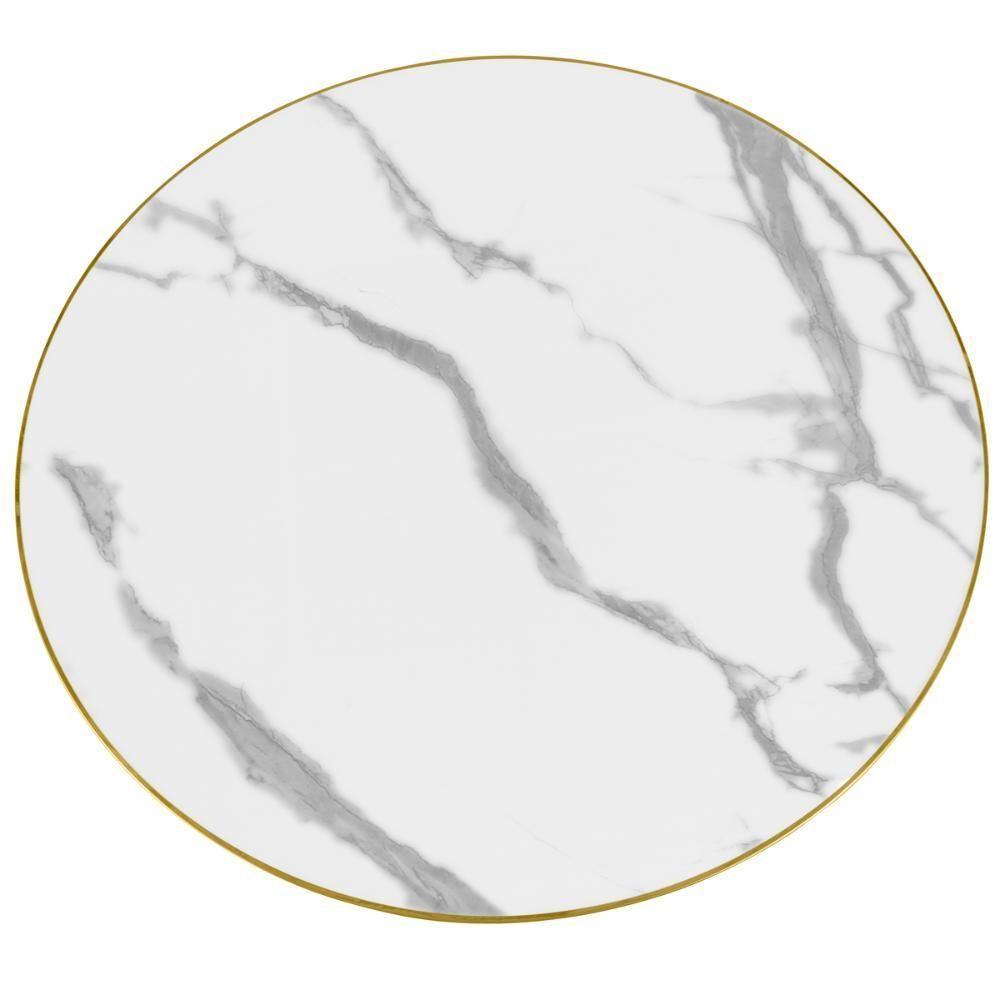 Mesa De Jantar Redonda Imperial 70cm - Branco - 4