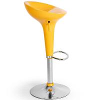 Banquetas Giratória Alta Tulipa Lotus Assento Abs Kit 06 Un Amarelo - 9