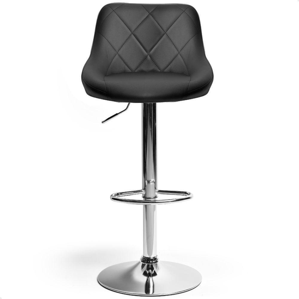 Banqueta Alta Giratória Milano Cozinha Americana Bar Kit 03 Preto - 7