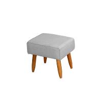 Poltrona De Amamentação Com Balanço Com Puff Aquila Linho Ds Home Linho Cinza - 3