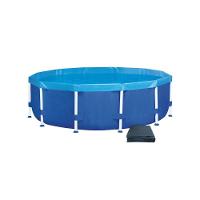 Piscina Redonda 4500 Litros Estruturada Com Capa Mor - 2