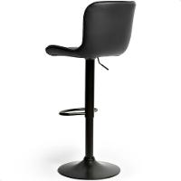 Kit 03 Un Banquetas Altas Giratórias Encosto Bar Confortável Preto - 10