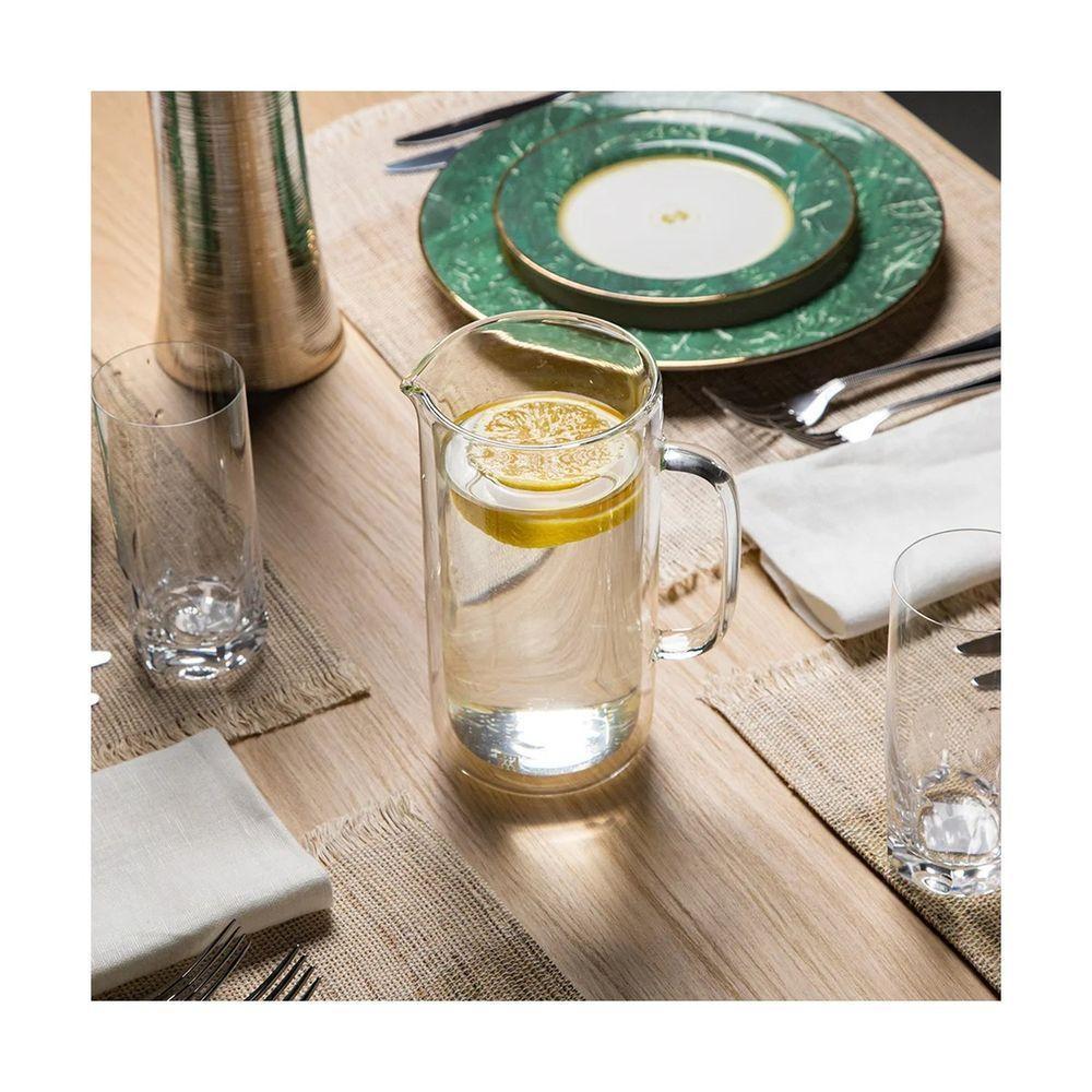 Jarra De Vidro Duplo Grande Tramontina Térmica Para Quentes E Frios 1 Litro - Cafés, Chás, Leite Tramontina - 7