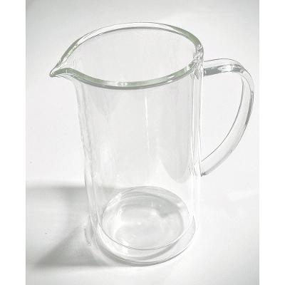 Jarra De Vidro Duplo Grande Tramontina Térmica Para Quentes E Frios 1 Litro - Cafés, Chás, Leite Tramontina