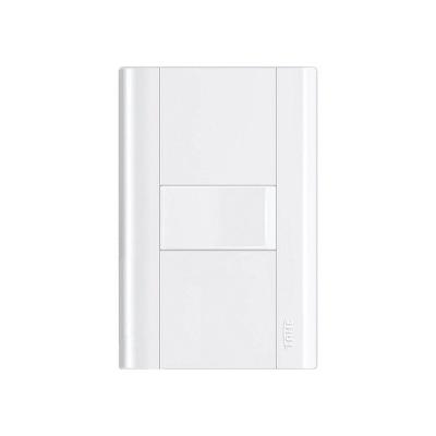 Interruptor Simples Fame Modulare Com Placa 4x2 Branco