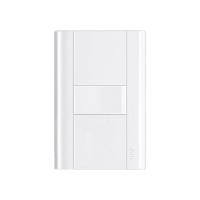 Interruptor Simples Fame Modulare Com Placa 4x2 Branco - 1