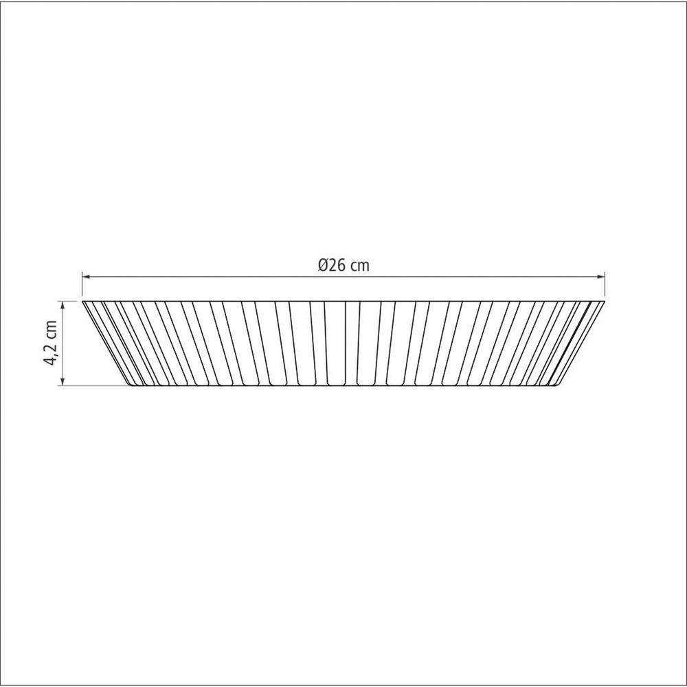 Forma Redonda Torta Bolo Tramontina Alumínio Antiaderente Starflon T1 Vermelho 26cm 1,8l Tramontina - 3