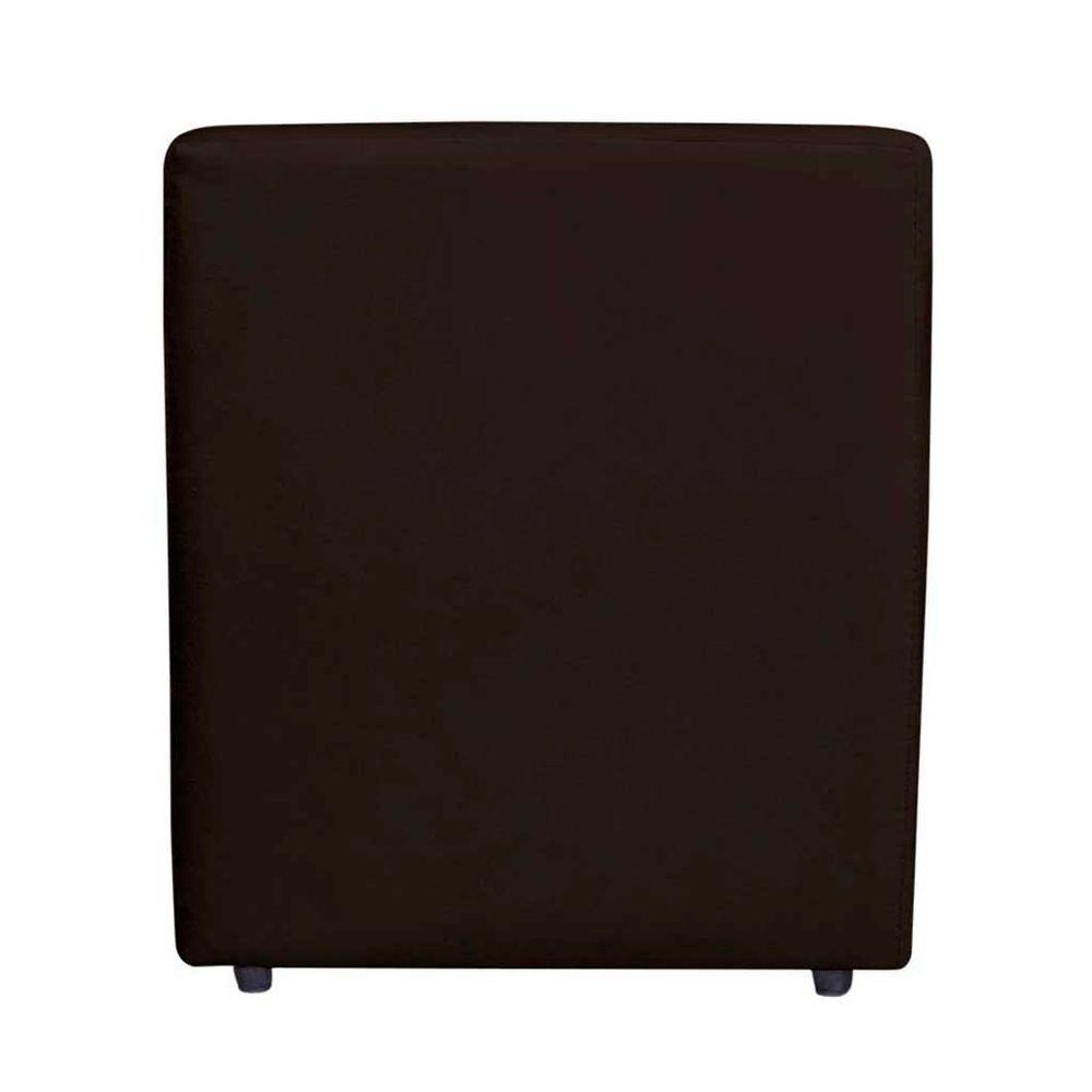 Escada Pet Almofadada 3 Degraus Para Cães E Gatos Veludo Marrom - 4