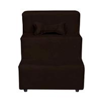 Escada Pet Almofadada 3 Degraus Para Cães E Gatos Veludo Marrom - 2