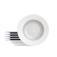 Conjunto De Pratos Fundo Tramontina Maria Augusta Em Porcelana 23cm 6 Peças - 1