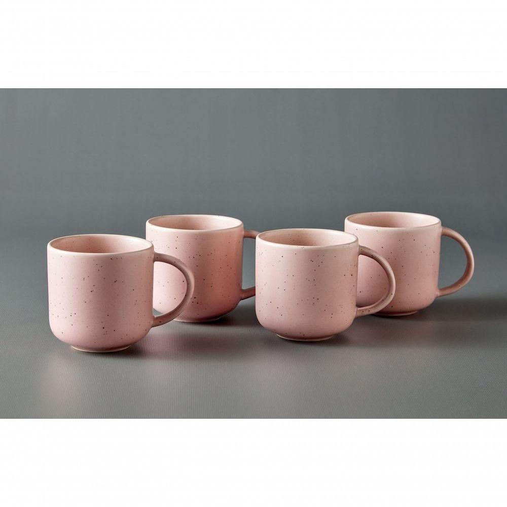 Caneca Em Cerâmica 360ml Speckle Maxwell & Williams Rosa - 4