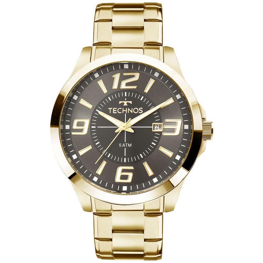 Relógio Technos Masculino Racer Dourado - 2115laas-4c 2115laas-4c - 1