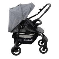 Carrinho De Bebê Burigotto Rio 22 Reversível Até 22kg Cinza Mesclado - 3