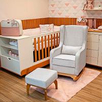 Poltrona De Leitura Retrô Linho Ds Home Linho Cinza - 5