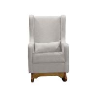 Poltrona De Leitura Retrô Linho Ds Home Linho Bege - 1