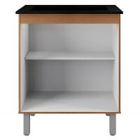 Balcao 70cm Com Tampo Para Cooktop 4 Bocas 9250 Savana Off White Mobbs Savana Off White - 5