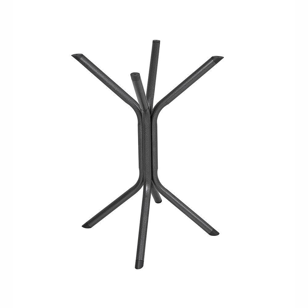 Mesa Com 4 Cadeiras Para Cozinha 68 Cm Preto Carvalho Manteiga - 5