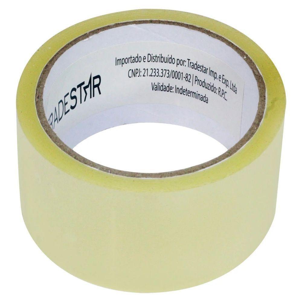 Fita Adesiva Transparente 48 Mm X 40 Metros Tradestar - 3