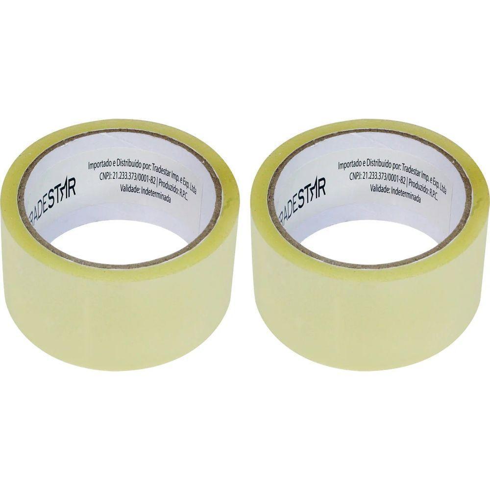 Fita Adesiva Transparente 48 Mm X 40 Metros Tradestar - 5