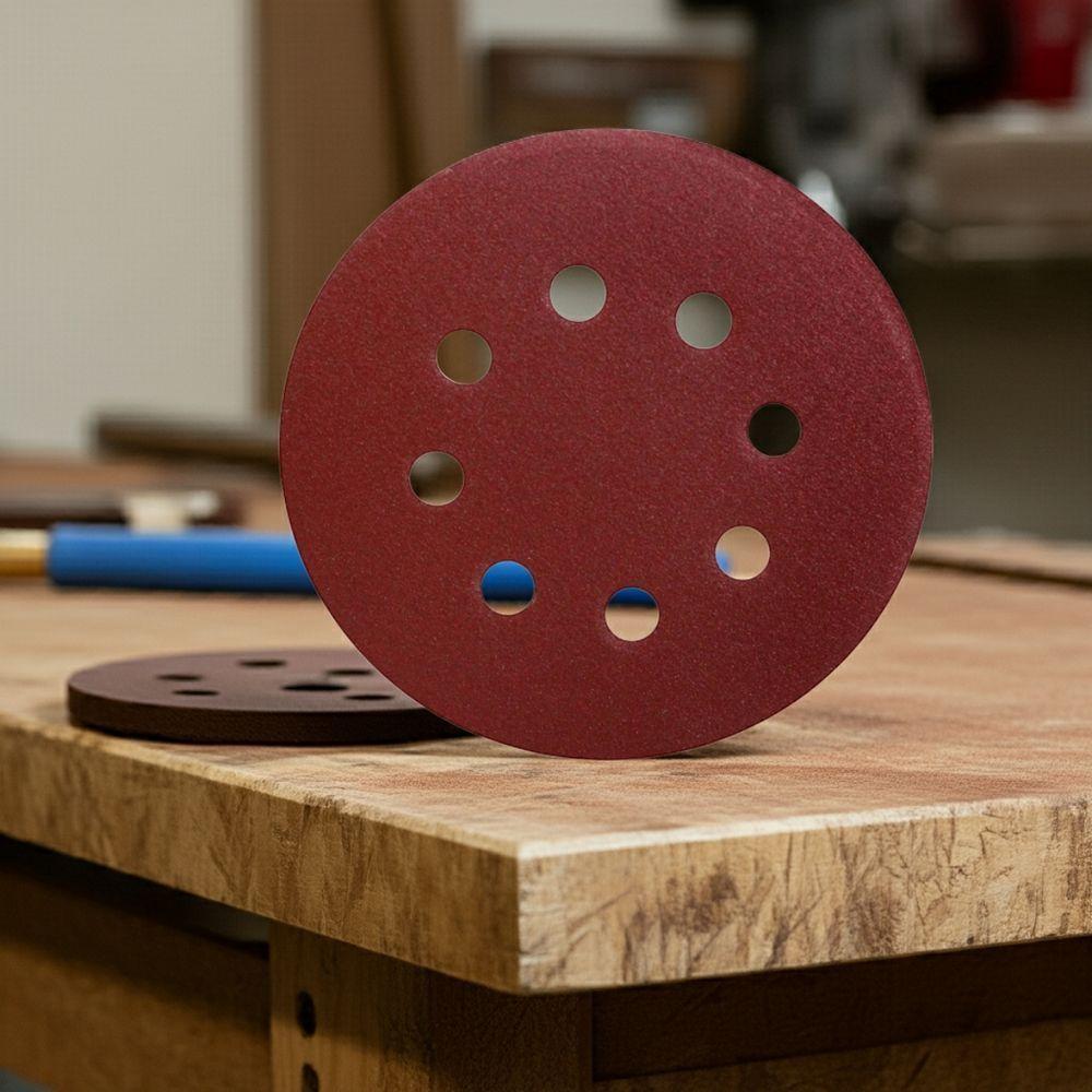 Disco Lixa 125 Mm G150 Alvenaria Com Fixador Tradestar - 4