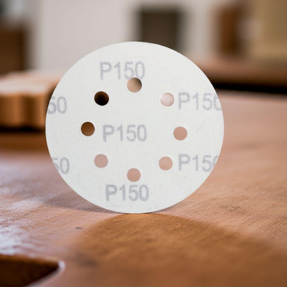 Disco Lixa 125 Mm G150 Alvenaria Com Fixador Tradestar - 5