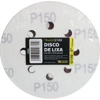 Disco Lixa 125 Mm G150 Alvenaria Com Fixador Tradestar - 1