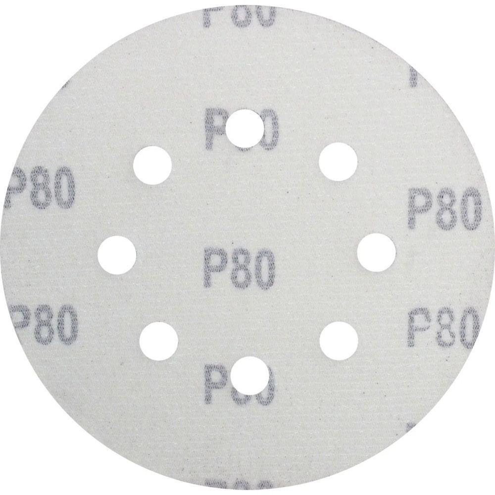 Disco Lixa 125 Mm G80 Alvenaria Com Fixador Tradestar - 1