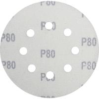 Disco Lixa 125 Mm G80 Alvenaria Com Fixador Tradestar - 1