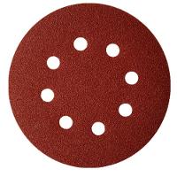 Disco Lixa 125 Mm G80 Alvenaria Com Fixador Tradestar - 2