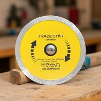 Disco Diamantado 110 Mm Continuo Pro Furo 20 Mm Tradestar - 2