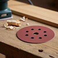 Disco Lixa 125 Mm G400 Alvenaria Com Fixador Tradestar - 2