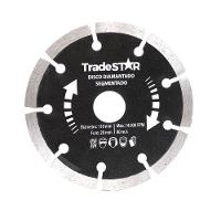 Disco Diamantado 110 Mm Segmentado Furo 20 Mm Tradestar - 1
