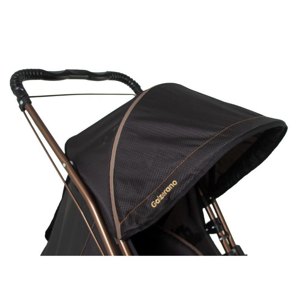 Travel System Galzerano Carrinho De Bebê Milano Reversível Iii 1019 Até 15kg Preto Cobre - 3