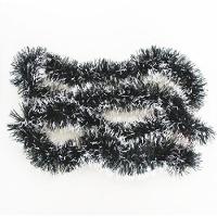 Festão Verde Nevado 2m X 9cm Decoração Natal árvore Com Neve - 3