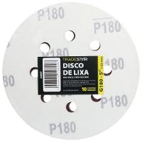 Disco Lixa 125 Mm G180 Alvenaria Com Fixador Tradestar - 1