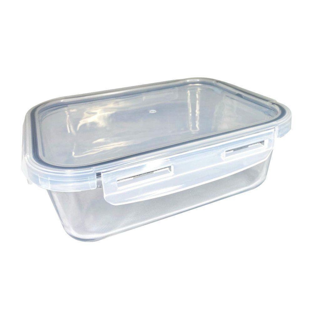 Marmitex De Vidro Hermética Com Tampa 1040ml Mantimentos Para Microondas Freezer Congelador Geladeira Comida Pote - 1