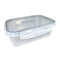 Kit 2 Marmitas De Comida De Vidro Hermética Com Tampa 1040ml Mantimentos Para Microondas Freezer Congelador Geladeira - 6