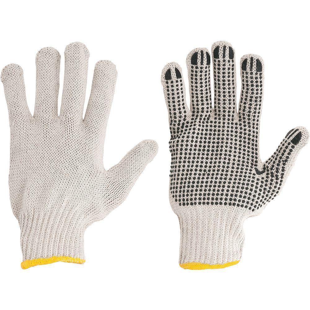 Luva De Malha 3 Fios Lmv 3 Branca Pigmentada Com 06 Pares - - 1