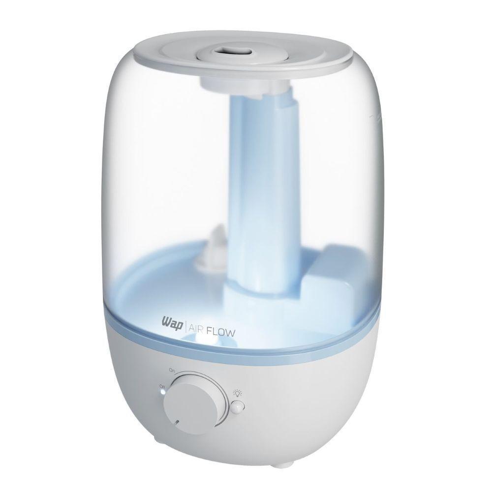 Umidificador De Ar Difusor De Aromas Wap Air Flow U2 2,3l 25w Bivolt Ultrassônico Luminária Led Aromatizador Azul Essenciais - 3