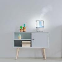 Umidificador De Ar Difusor De Aromas Wap Air Flow U2 2,3l 25w Bivolt Ultrassônico Luminária Led Aromatizador Azul Essenciais - 9