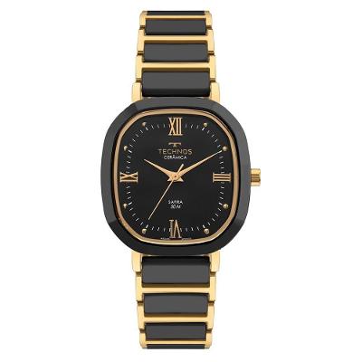 Relógio Technos Feminino Ceramic Sapphire Dourado - 2035ndv-1p