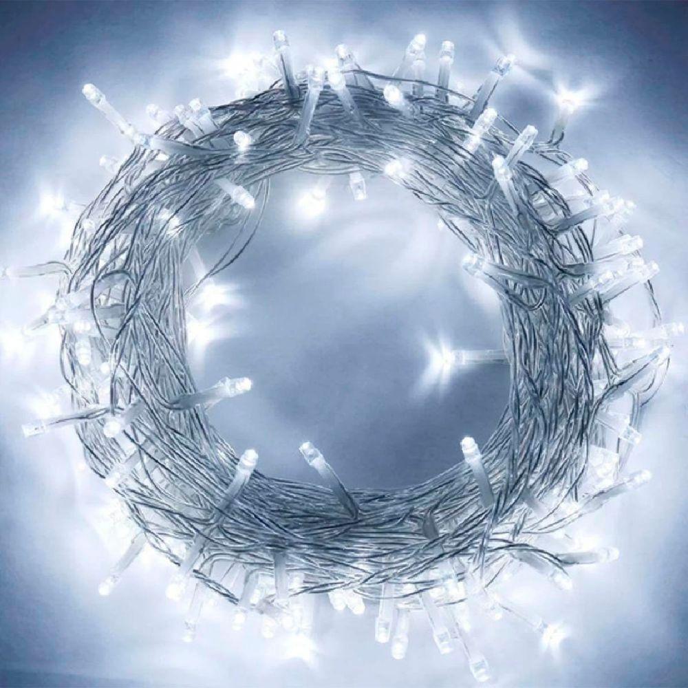 Pisca Cortina Natalina 520 Lâmpadas Leds Branco De 5x2m 220v - 5