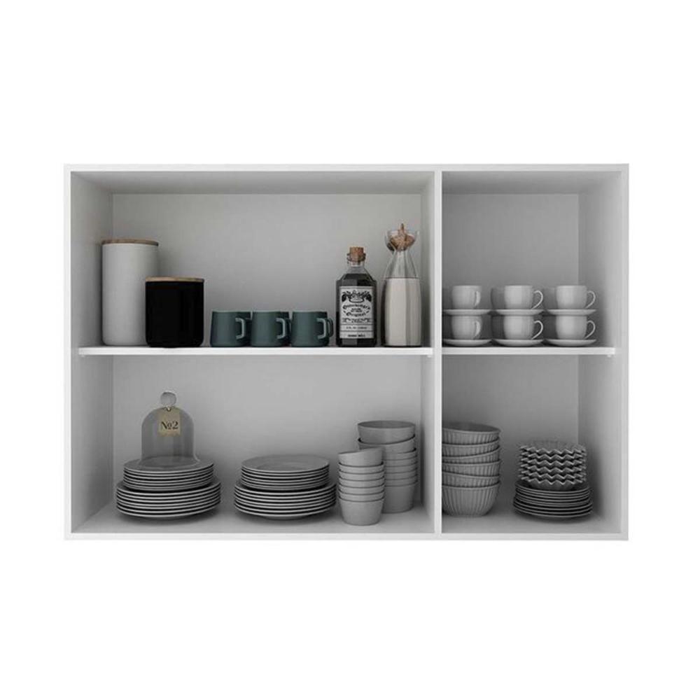 Armário De Cozinha Modulado Cz-3310 C- 3 Portas 120cm Branco - Tecno Mobili - 4