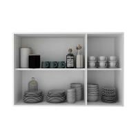 Armário De Cozinha Modulado Cz-3310 C- 3 Portas 120cm Branco - Tecno Mobili